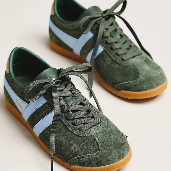 Gola Bullet Pure Sneakers | Size 7.5 | Dark Green - Picture 2 of 3